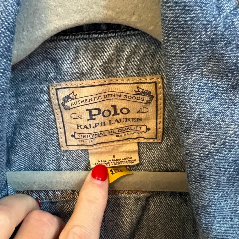 Girls Ralph Lauren Jean jacket